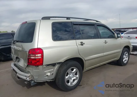 2003 Toyota Highlander V6 from USA, damaged, VIN JTEGF21A230119863